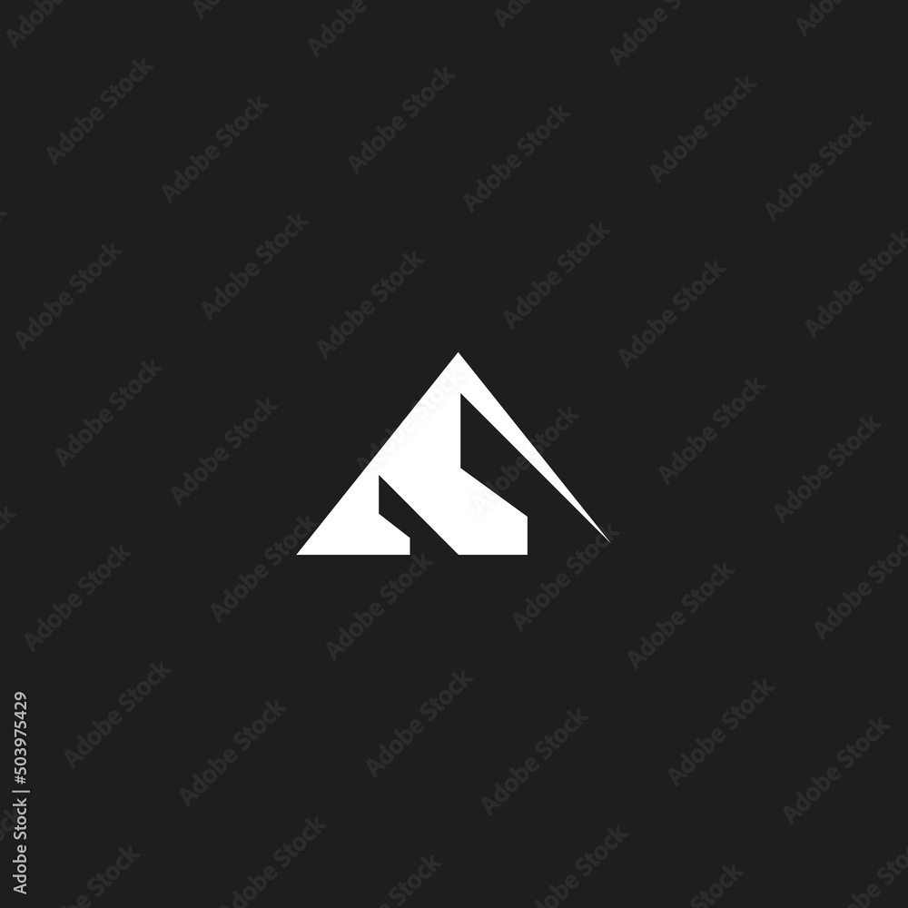 a mountain logo or a hill logo