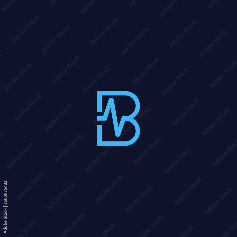 b pulse logo or sports logo b pulse logo or sports logo