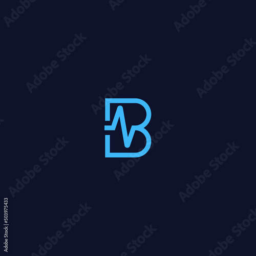b pulse logo or sports logo