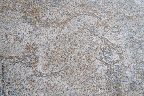 oxidized granite texture detail