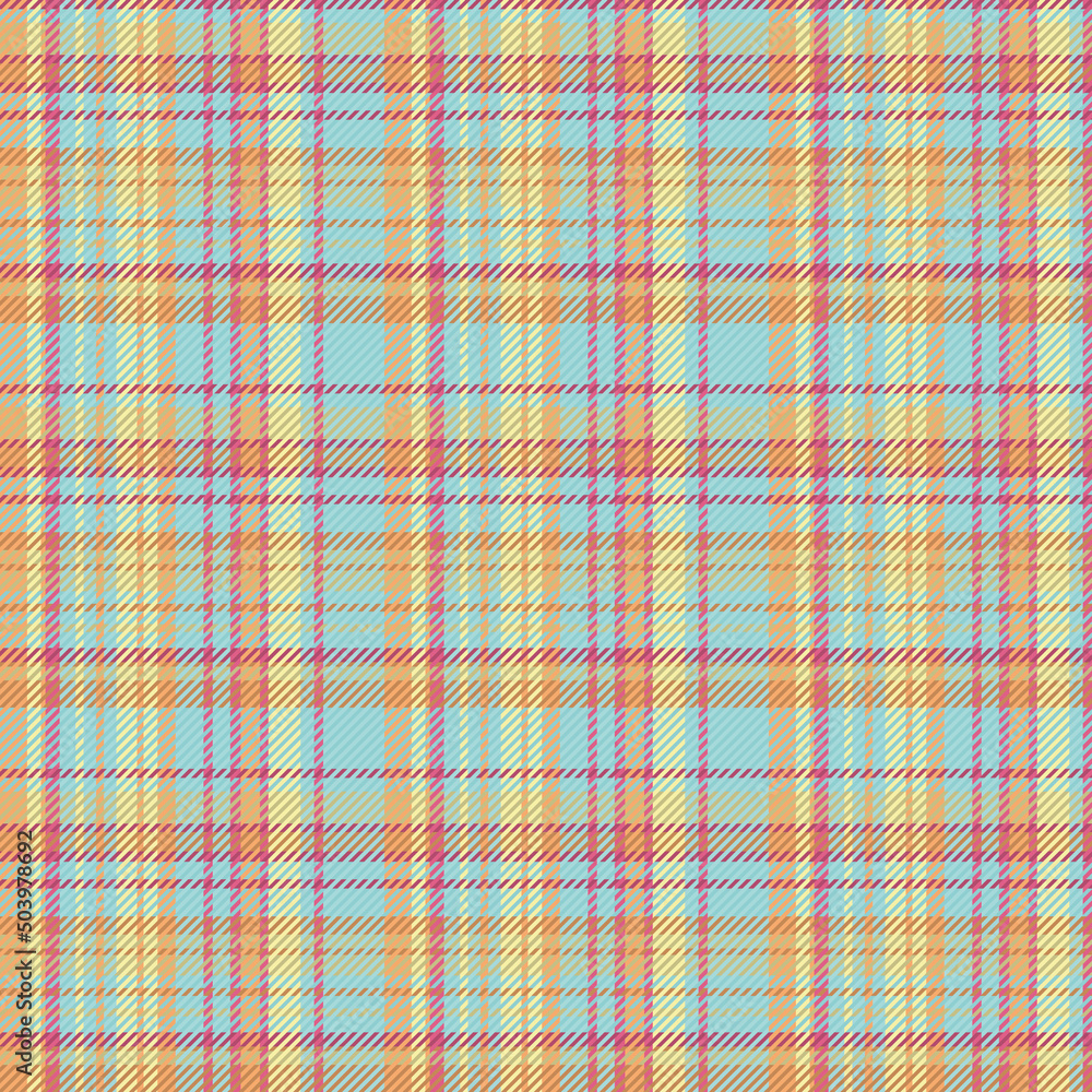 Tartan plaid pattern with texture and summer color. Tartan plaid pattern with texture and summer color.