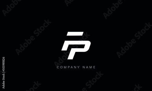FP, PF, Letters Logo Monogram photo