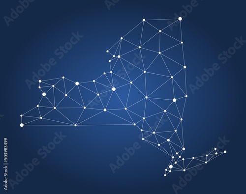 New York state dots map