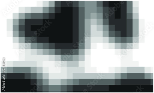 abstract pixel mosaic