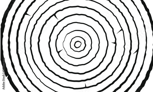 Wood grain circular design 