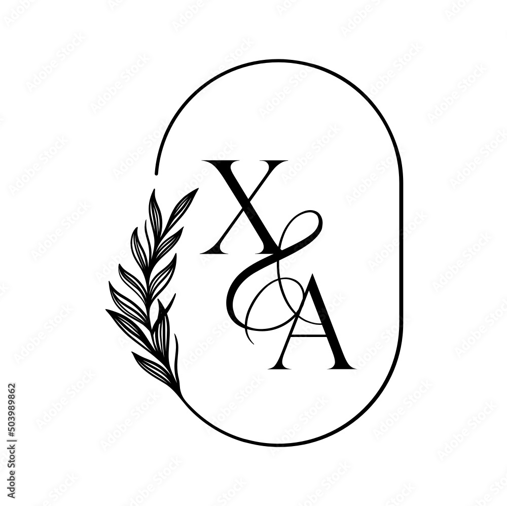 ax, xa, Elegant Wedding Monogram, Wedding Logo Design, Save The Date Logo ax, xa, Elegant Wedding Monogram, Wedding Logo Design, Save The Date Logo