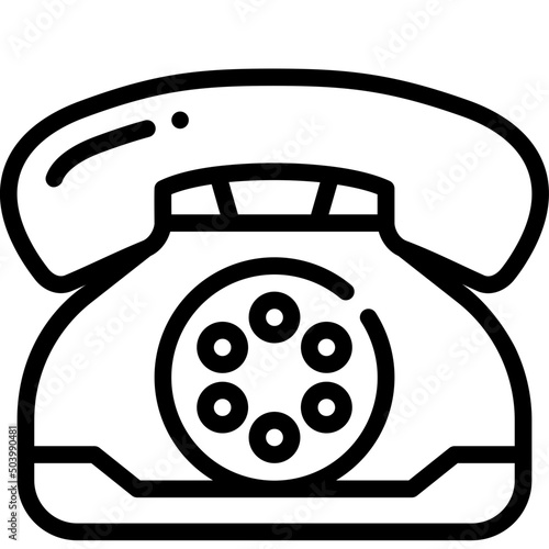 telephone line icon