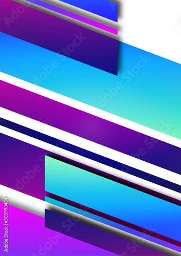 Inclined stripes and lines. Template for business presentations, app covers and website designs. Vector