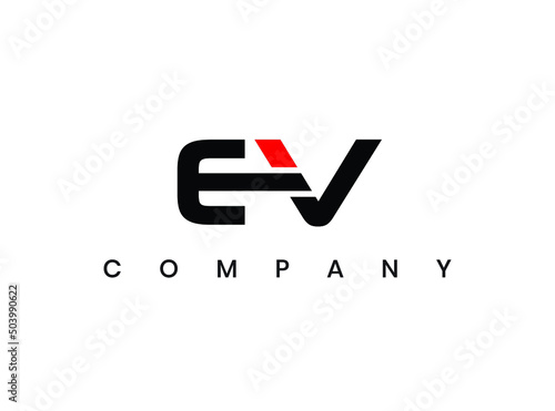 EV letter logo design in black, EV monogram logo design, alphabet letters Initials Monogram logo EV, VE, E and V, black logo
