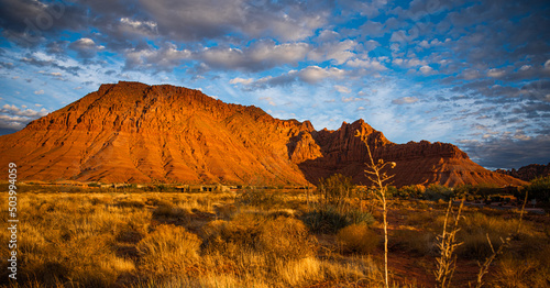 Red Mountain in Ivins, Utah
