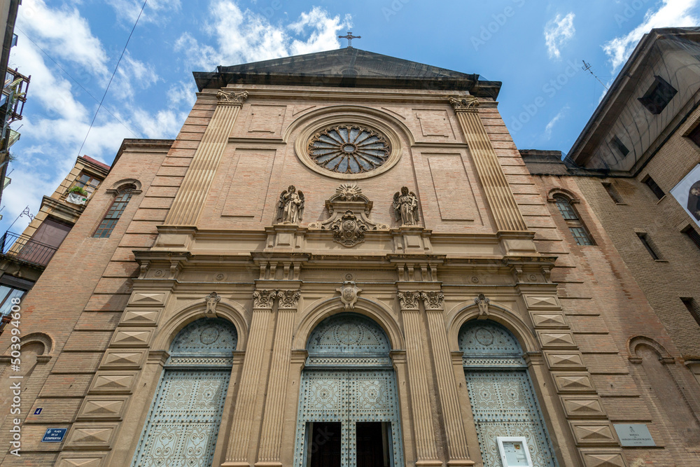 Basilica del Sagrado Corazon de Jesus in the historic center of Valencia