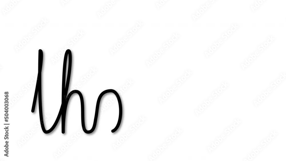 Thanks word hand writing self drawing animation. Word Thanks word hand writing self drawing animation. Word