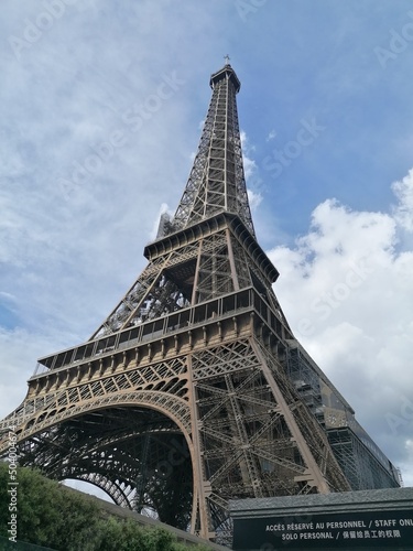 Eiffel tower, Paris. © elophotos