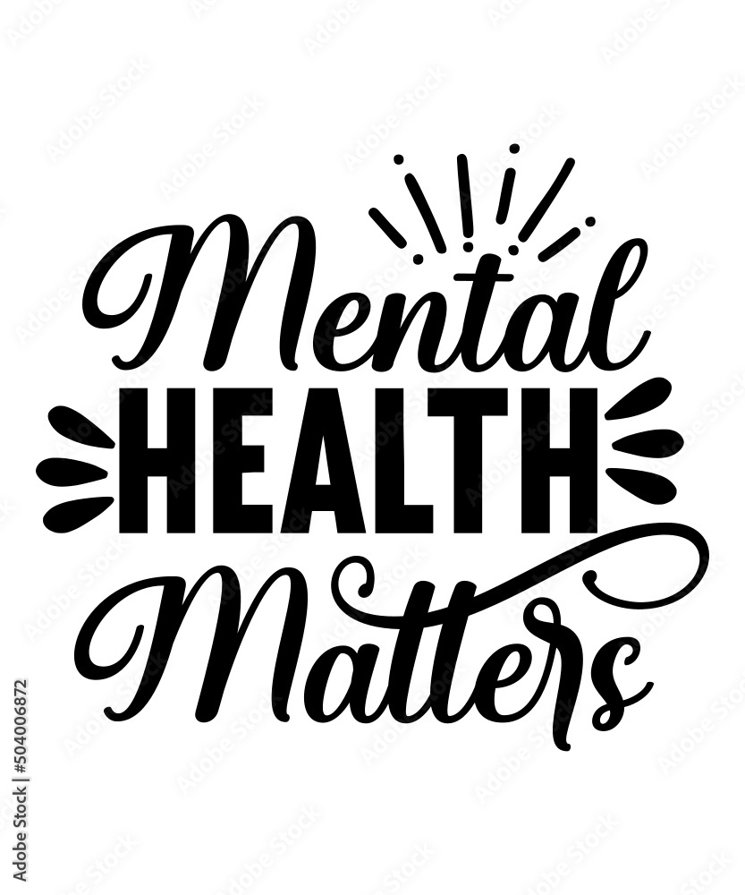 Mental Health Matters Svg, Hope Svg, Priority Svg, OK Svg, Enough Cut,Hope Print, Love Svg,Mental Health SVG Bundle, Positive SVG, Motivational SVG, Mental Health Awareness, Inspirational svg, Cut Fil