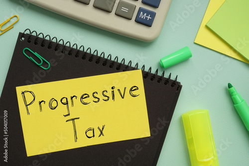 Progressive Tax is shown using the text