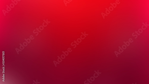 Abstract red background. Gradient, smooth gradation bright design. Backdrop concept banner photo