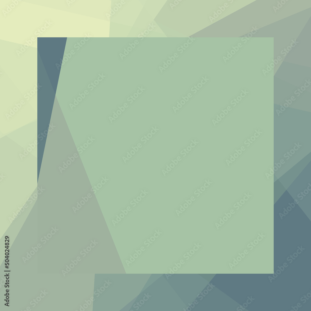 Obraz premium Abstract computational color Polygones background illustration