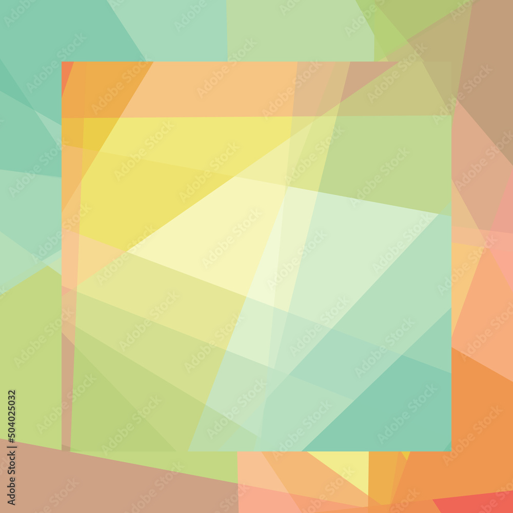 Abstract computational color Polygones background illustration