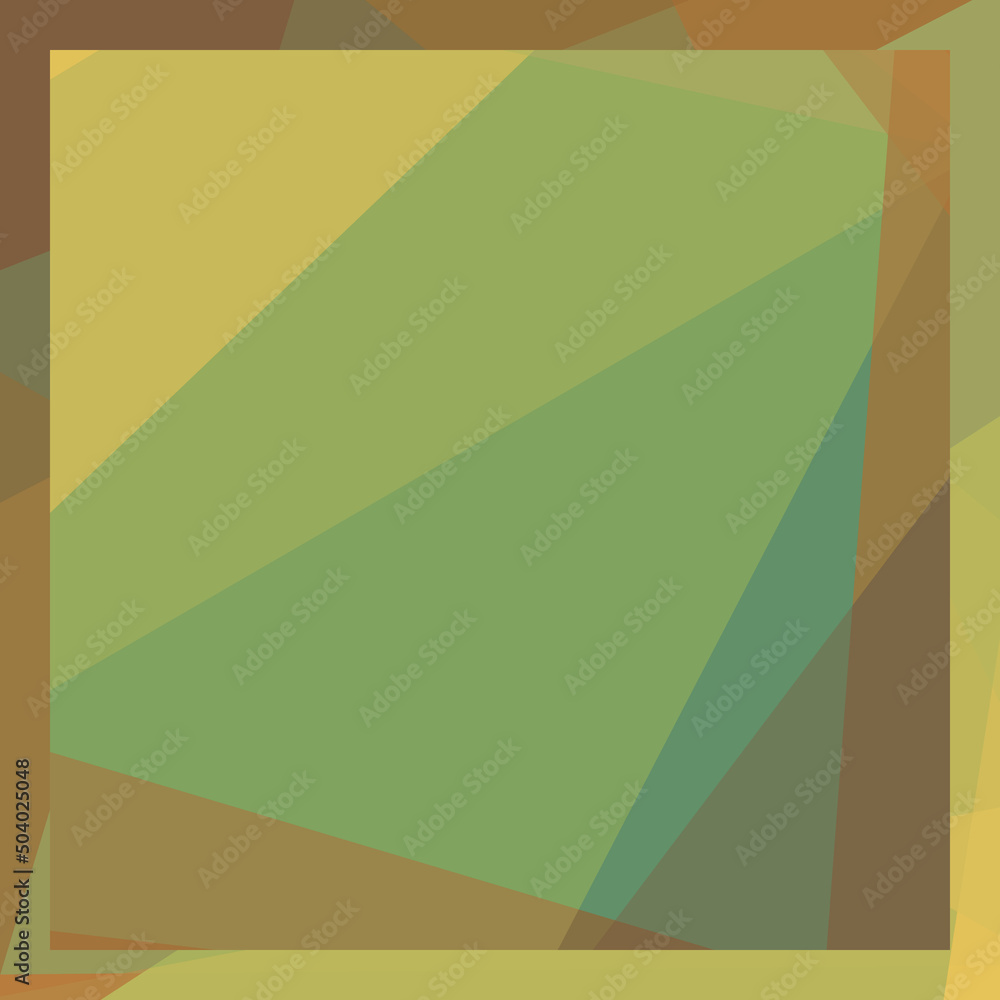 Obraz premium Abstract computational color Polygones background illustration