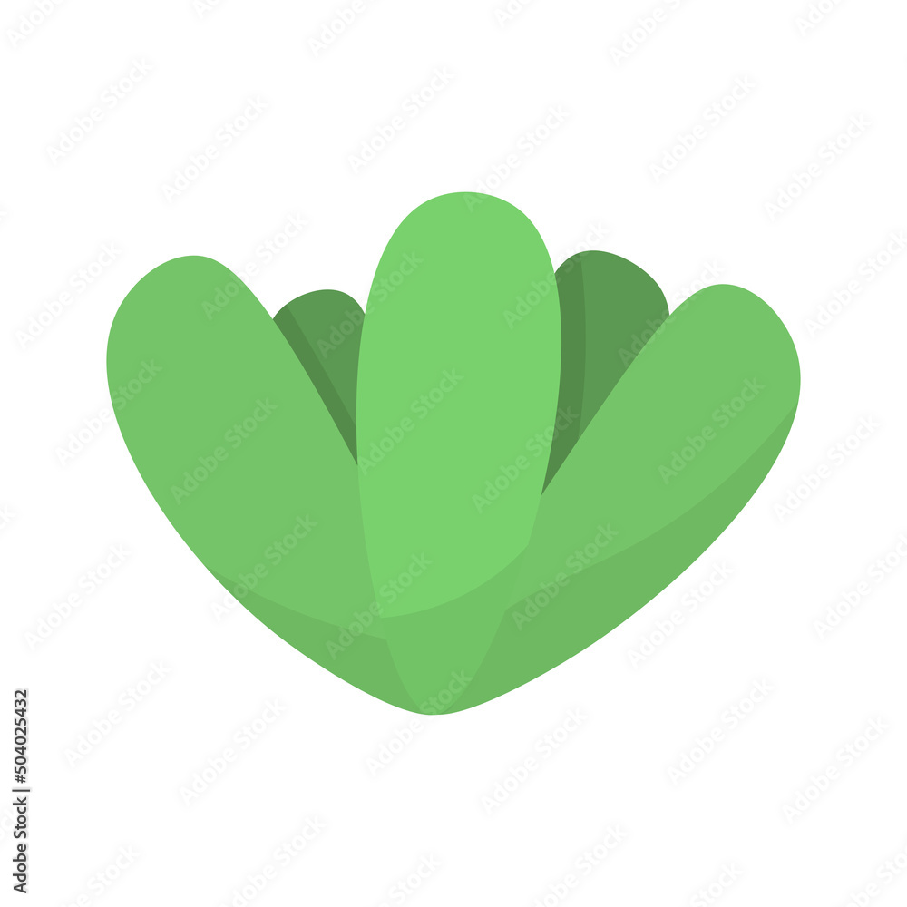 cute cactus or succulent, vector cartoon illustration in flat style cute cactus or succulent, vector cartoon illustration in flat style