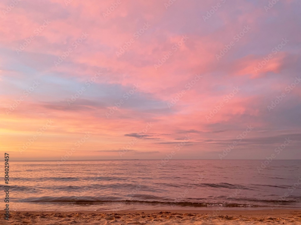 Lovely evening and magic colours Lovely evening and magic colours