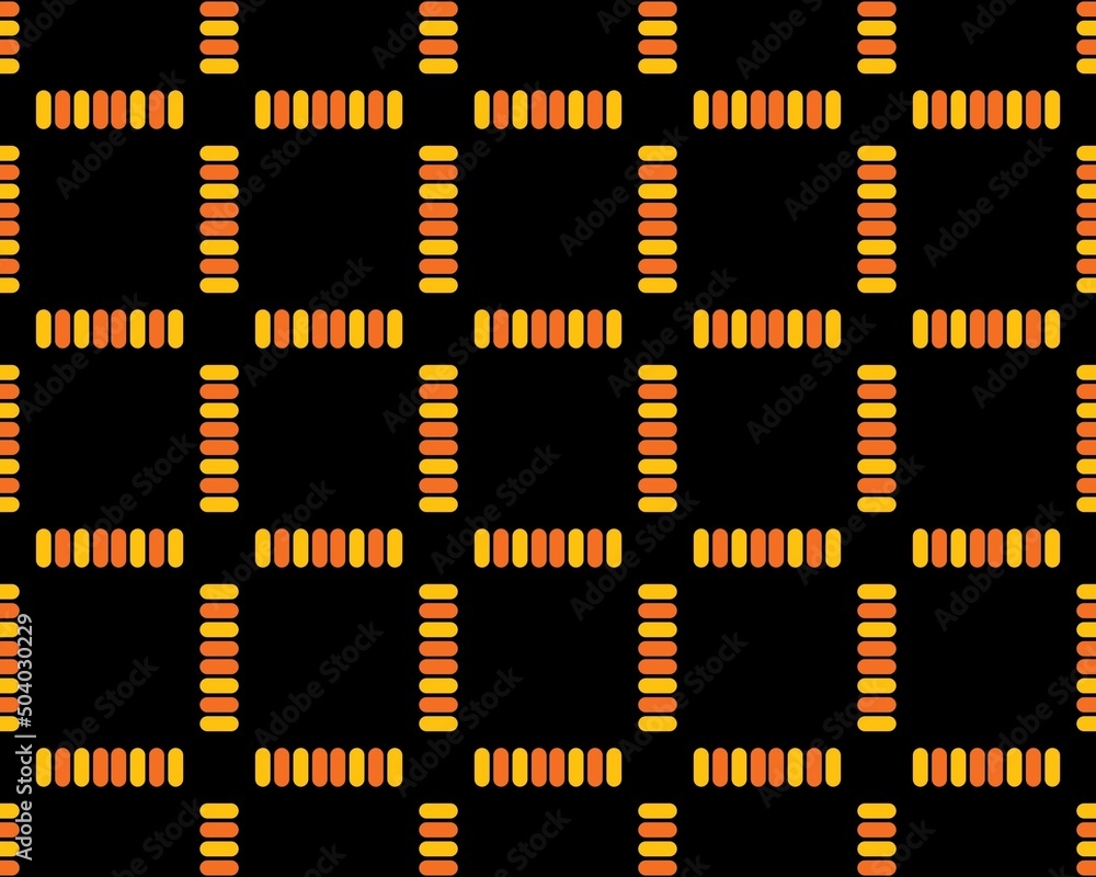 Seamless tile pattern illustration with squares Seamless tile pattern illustration with squares