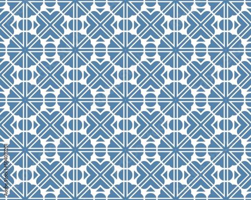 Seamless tile pattern illustration with squares