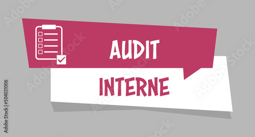 Logo audit interne.