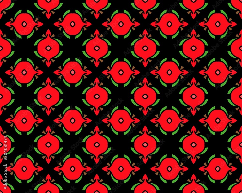 Seamless tile pattern illustration Seamless tile pattern illustration