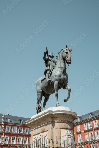 Estatua Felipe III, Plaza Mayor