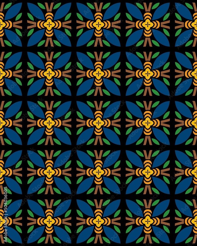 A vertical seamless tile pattern A vertical seamless tile pattern