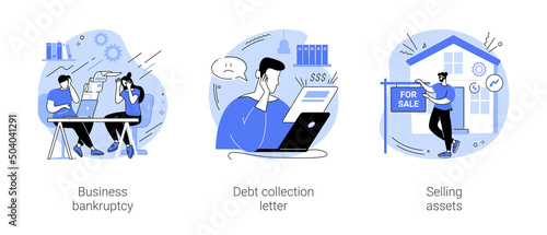 Business liquidation isolated cartoon vector illustrations se © Visual Generation