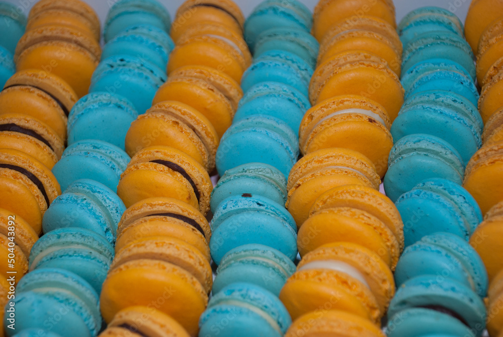 Fototapeta premium rico paladar dulces macaron