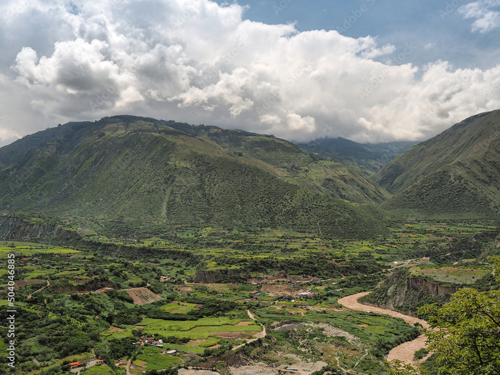 Andean landscape, in Apurimac, Peru