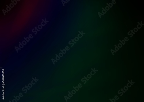 Dark Multicolor, Rainbow vector modern elegant background.