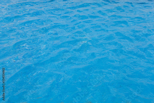 The water on swimming pool for background and texture © pumppump