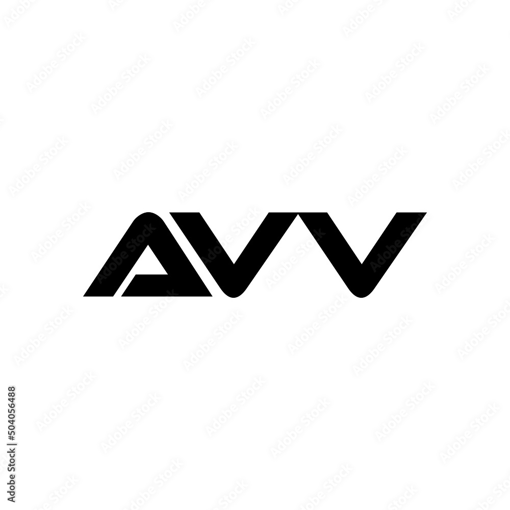 AVV letter logo design with white background in illustrator, vector logo modern alphabet font overlap style. calligraphy designs for logo, Poster, Invitation, etc. AVV letter logo design with white background in illustrator, vector logo modern alphabet font overlap style. calligraphy designs for logo, Poster, Invitation, etc.