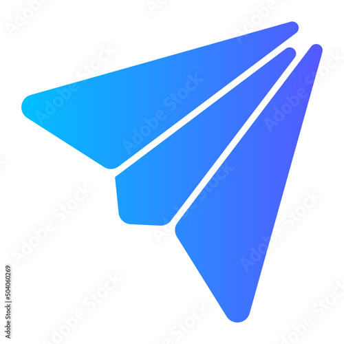 send gradient icon