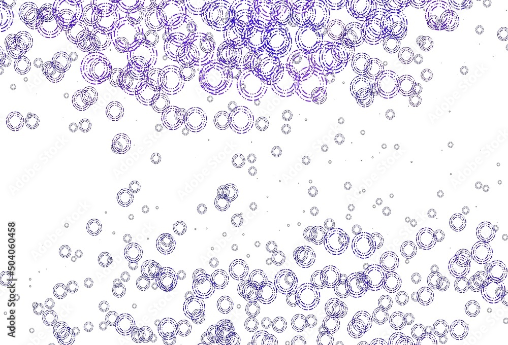 Light Purple vector pattern with spheres. Light Purple vector pattern with spheres.