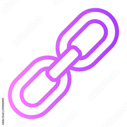 link gradient icon