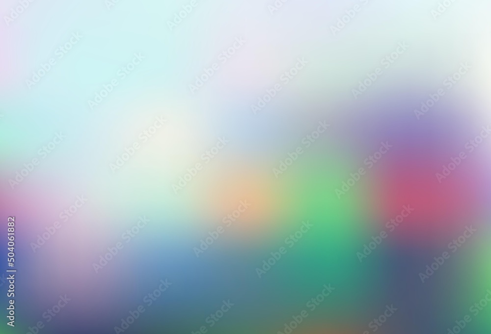 Light BLUE vector abstract blurred pattern.