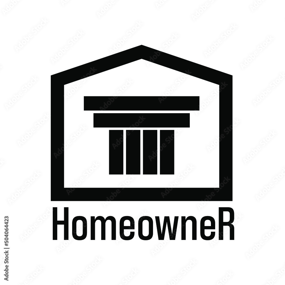 Illustration Vector Graphic of Home and Law logo design Illustration Vector Graphic of Home and Law logo design