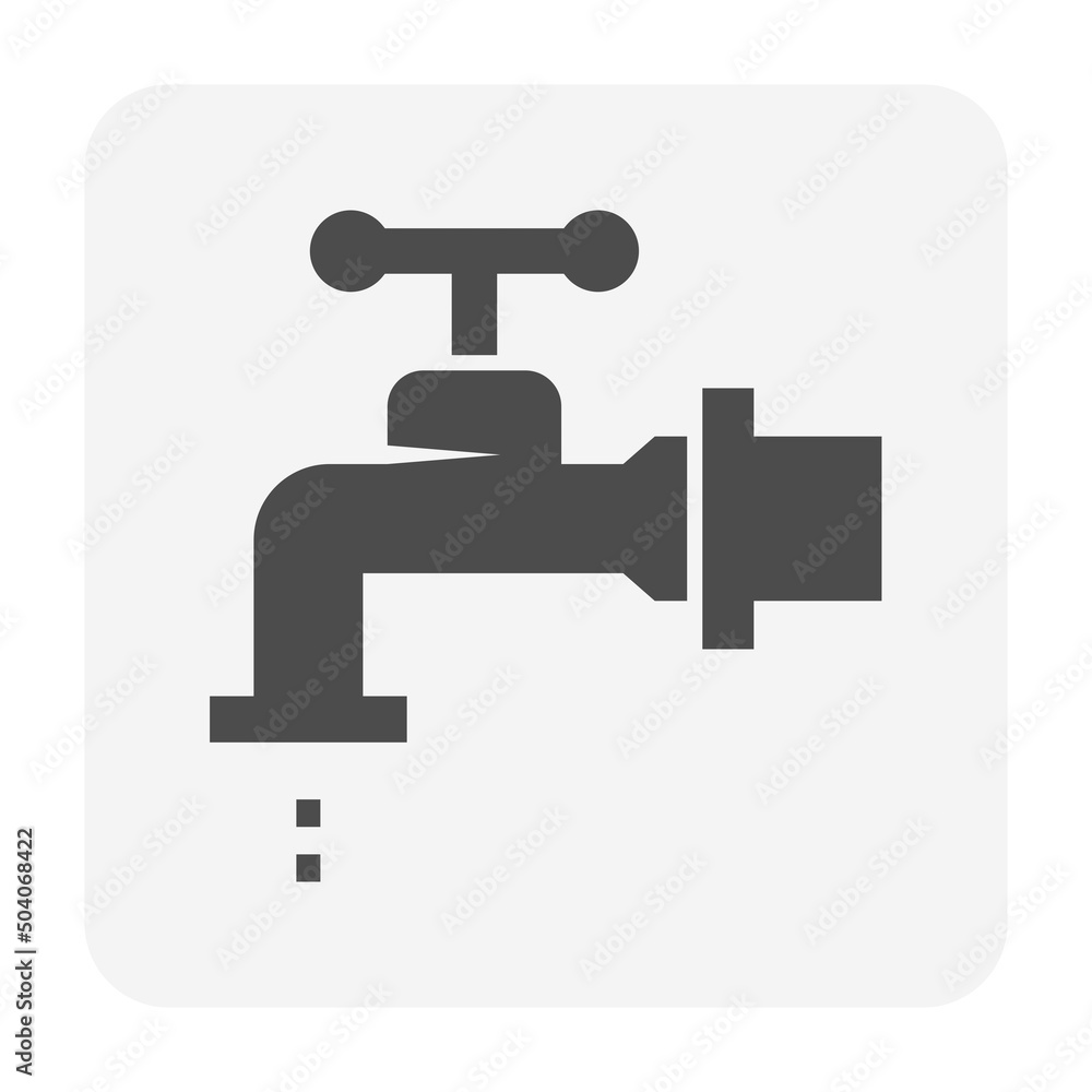 Water leak, leakage vector icon. May called drip, running. Include faucet, water tap, valve, pipe. Caused of old, rusty, broken. Problem for fix, repair by plumber. Also concept of drought, economy.
Water leak, leakage vector icon. May called drip, running. Include faucet, water tap, valve, pipe. Caused of old, rusty, broken. Problem for fix, repair by plumber. Also concept of drought, economy.