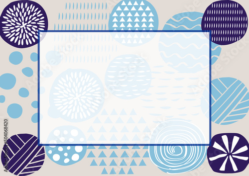 北欧風_丸柄フレーム