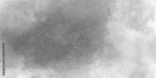 Monochrome black and white ink effect watercolor. Abstract grunge grey shades watercolor background. Smeared gray aquarelle painted paper textured. Silver ink and watercolor textures on white paper.
