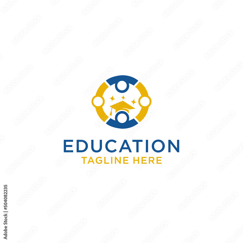 Education logo icon design vector Education logo icon design vector