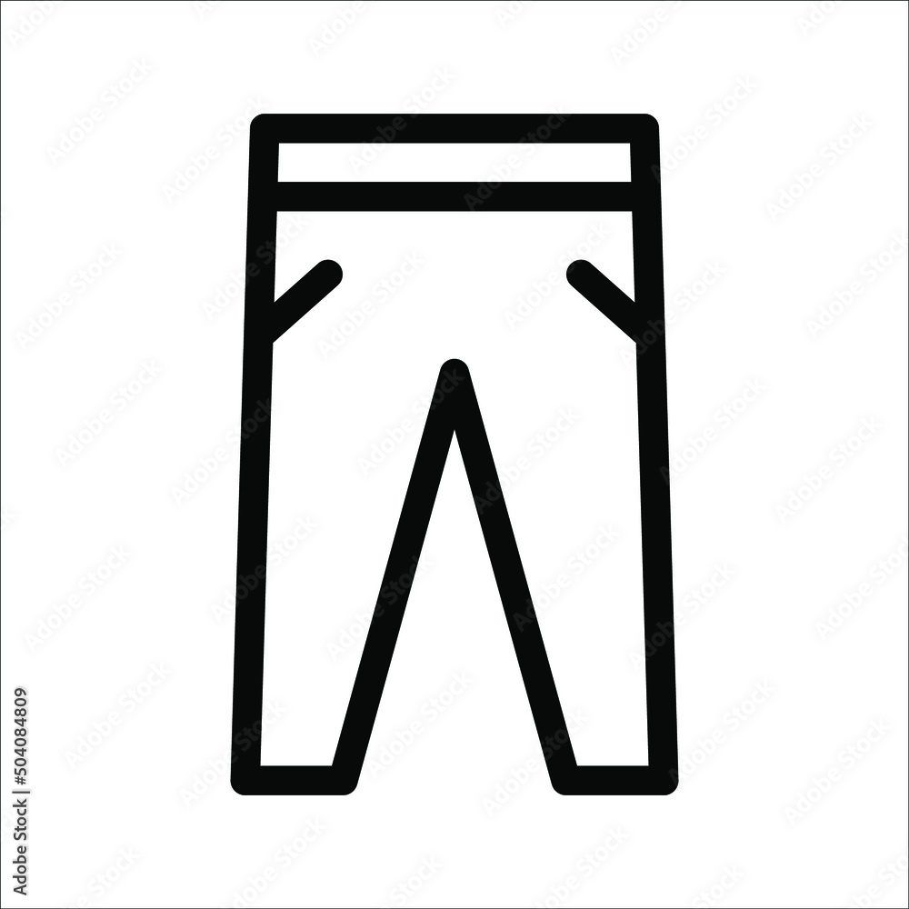 Pants icon, vector illustration. Flat design style. vector pants icon illustration isolated on white background, pants icon Eps10. pants icons graphic design vector symbols. Pants icon, vector illustration. Flat design style. vector pants icon illustration isolated on white background, pants icon Eps10. pants icons graphic design vector symbols.