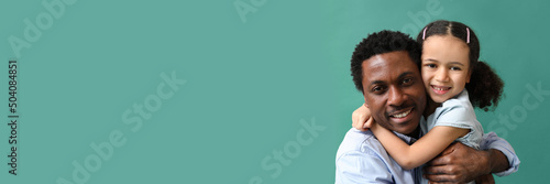 Portrait of little African-...