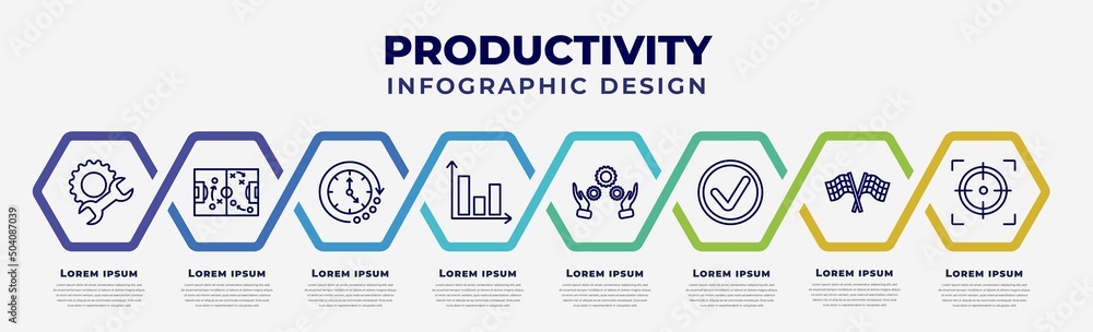 vector infographic design template with icons and 8 options or steps ...