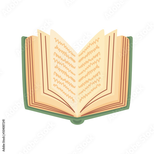 green book open
